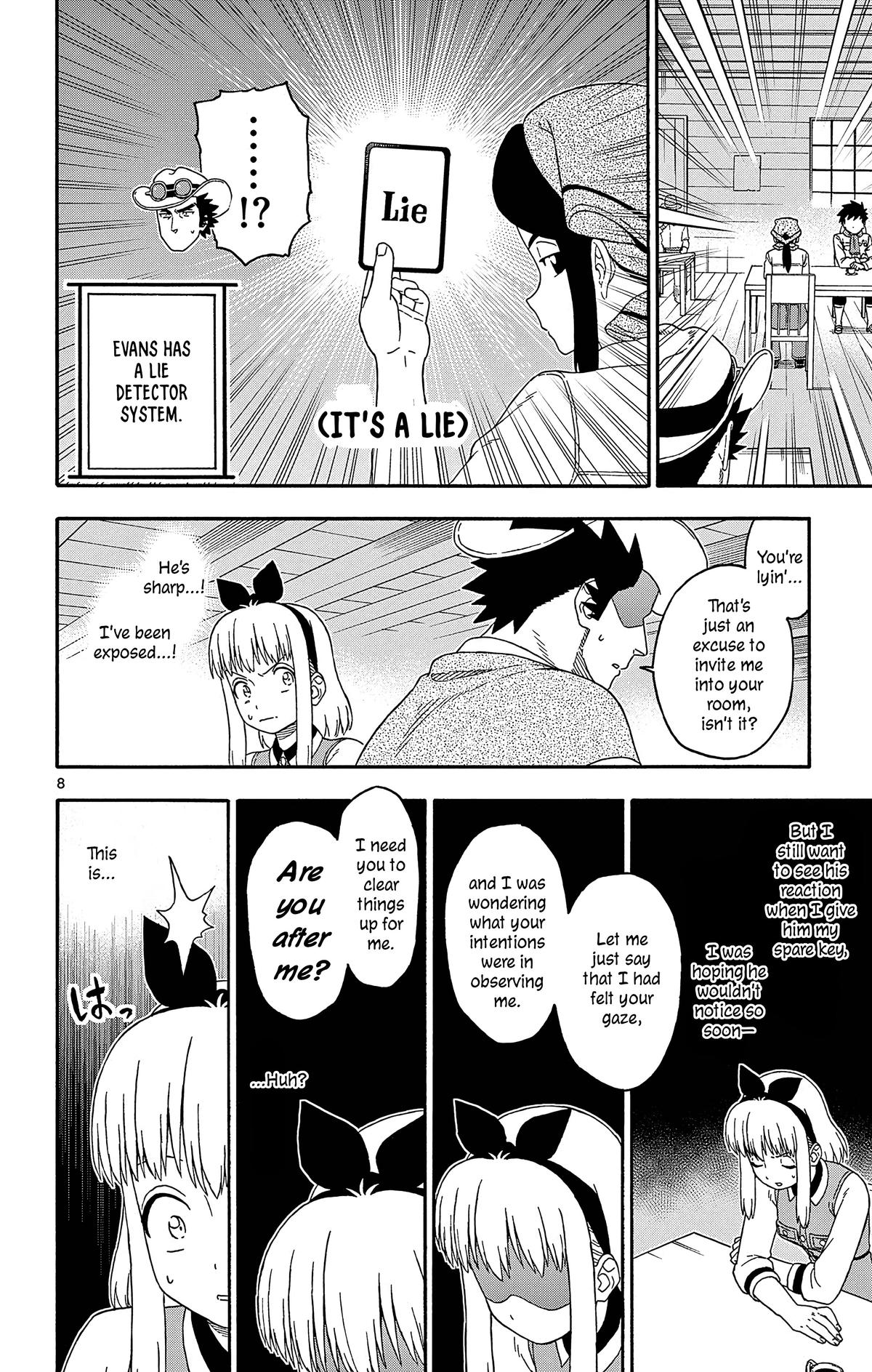 Hoankan Evans no Uso Chap 191 - Next Chap 192