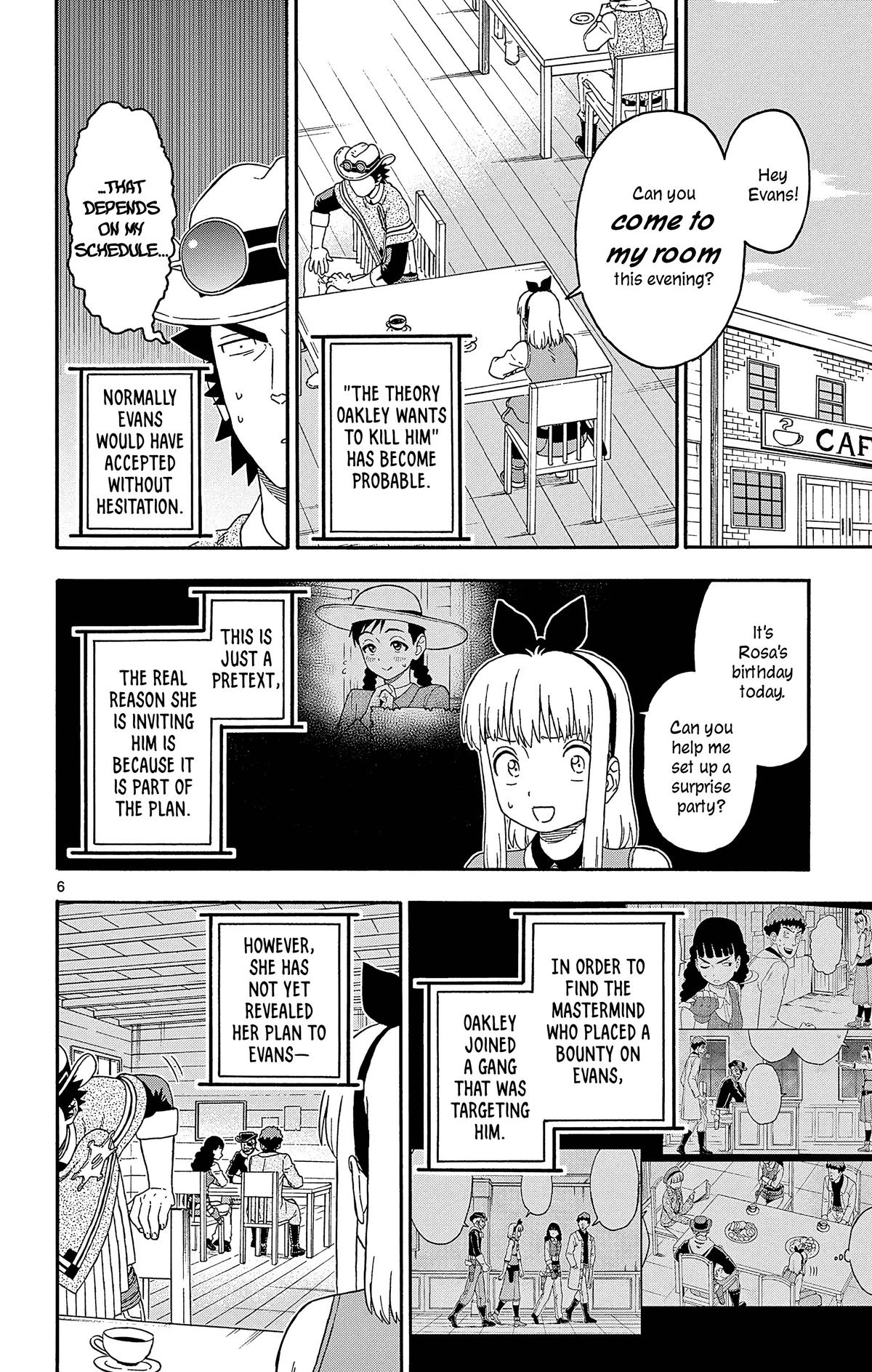 Hoankan Evans no Uso Chap 191 - Next Chap 192