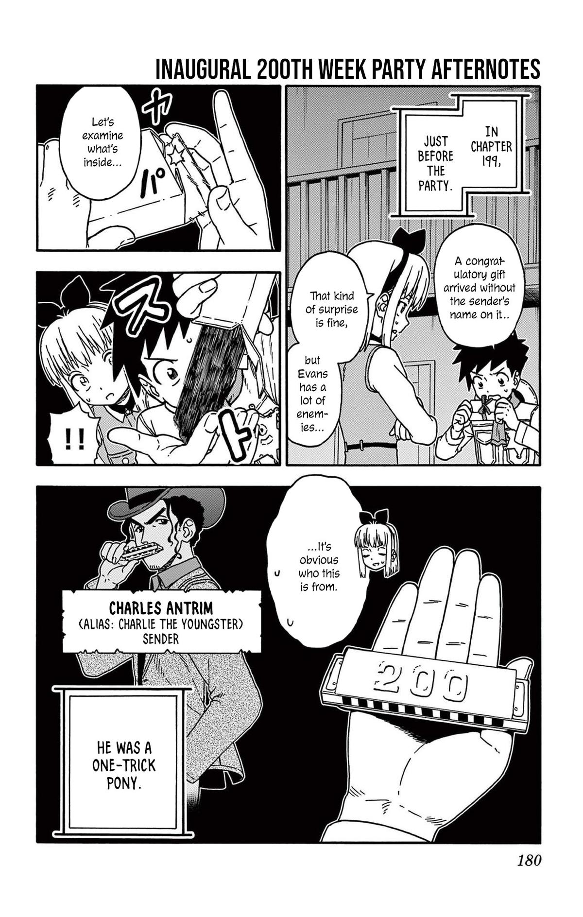 Hoankan Evans no Uso Chap 205.5 - Next Chap 206.5