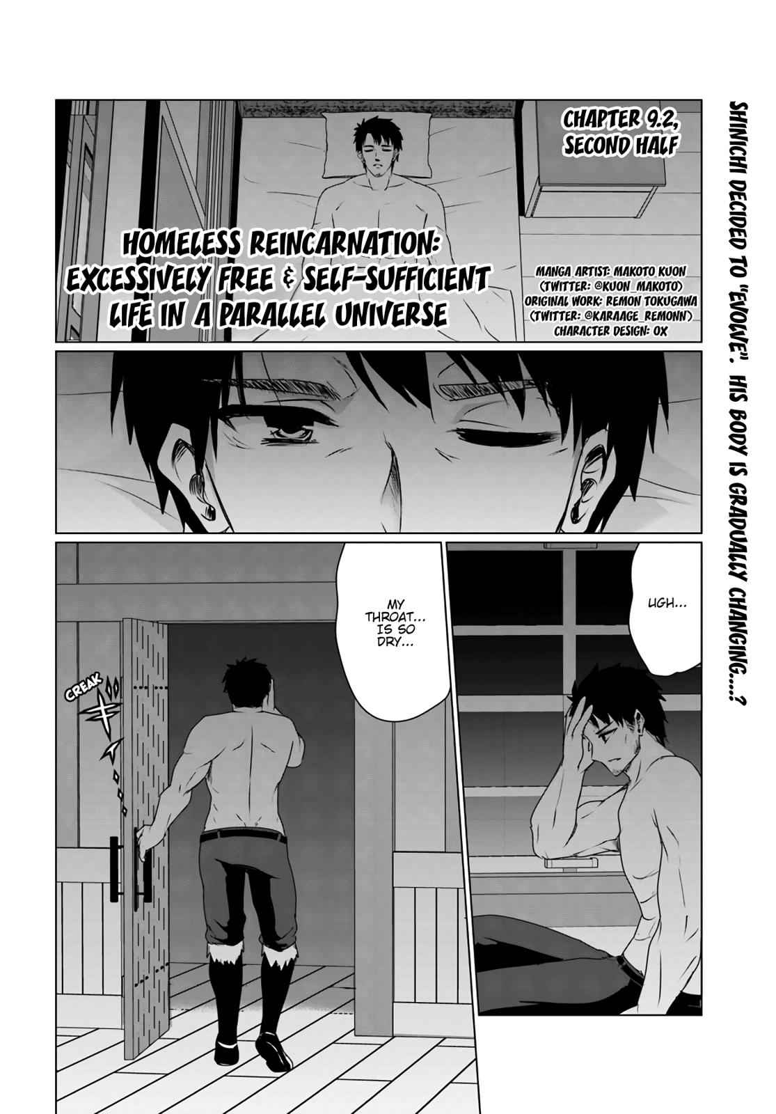 Homeless Tensei: Isekai De Jiyuu Sugiru Majutsu Jisoku Seikatsu Chap 9.2 - Next Chap 10.2