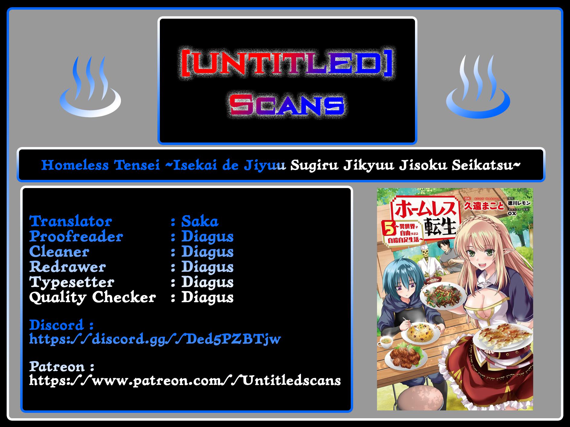 Homeless Tensei: Isekai De Jiyuu Sugiru Majutsu Jisoku Seikatsu Chap 25 - Next Chap 26