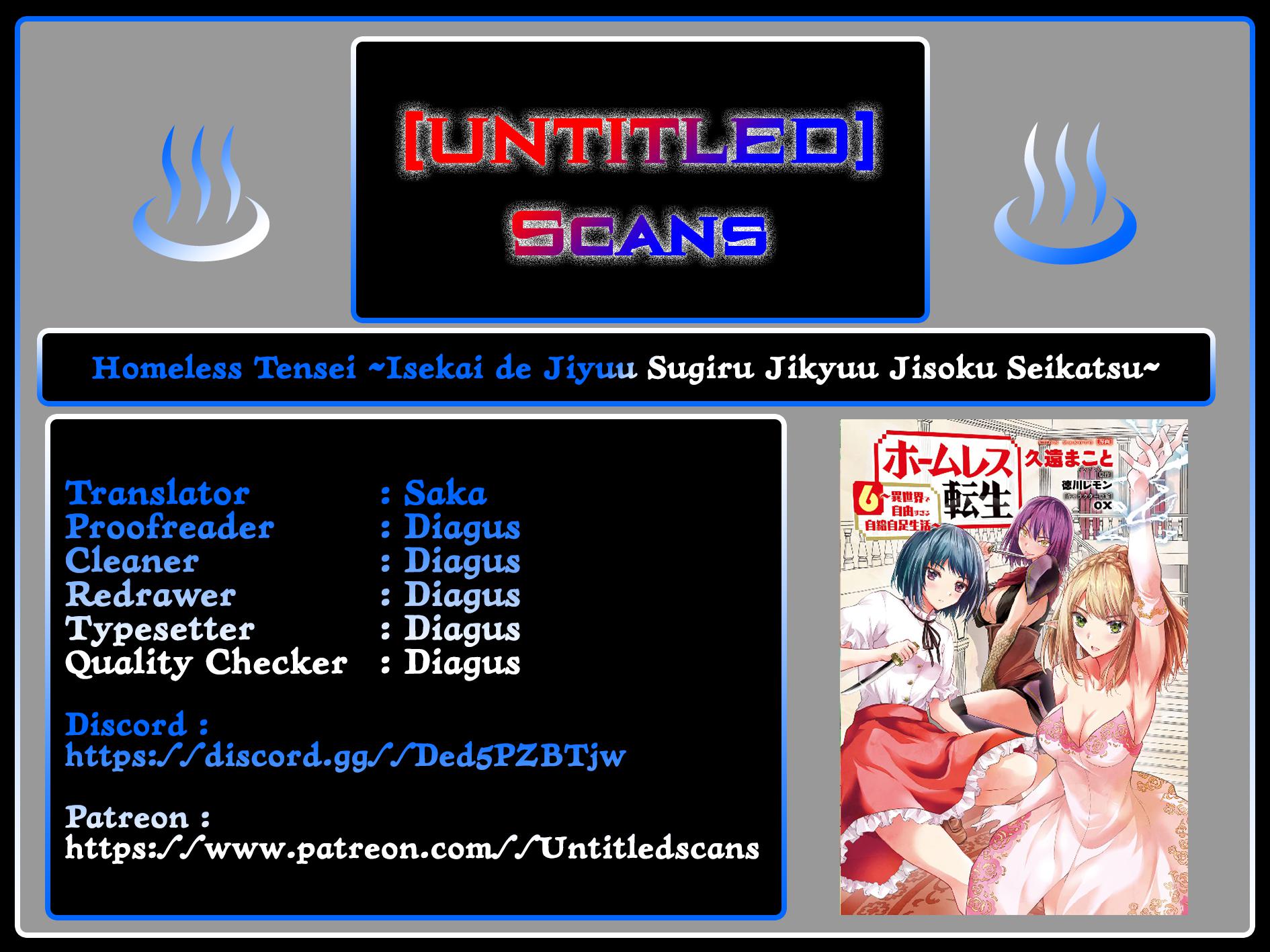 Homeless Tensei: Isekai De Jiyuu Sugiru Majutsu Jisoku Seikatsu Chap 26.2 - Next Chap 27.2