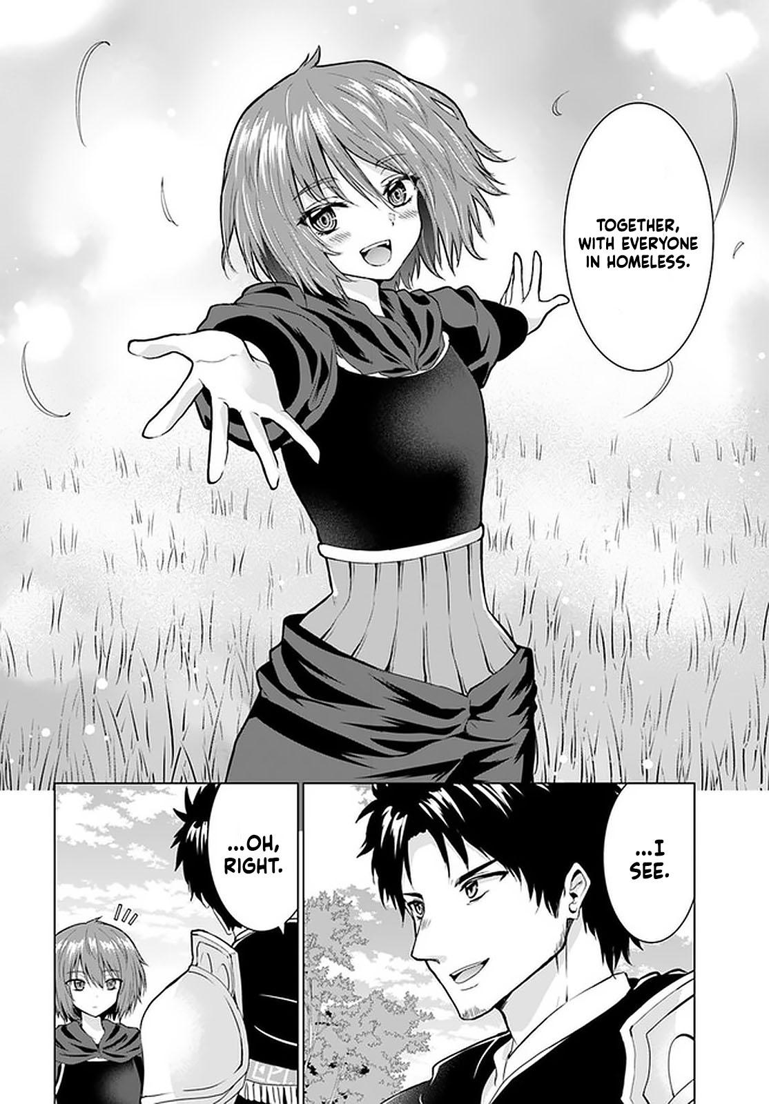 Homeless Tensei: Isekai De Jiyuu Sugiru Majutsu Jisoku Seikatsu Chap 26.2 - Next Chap 27.2