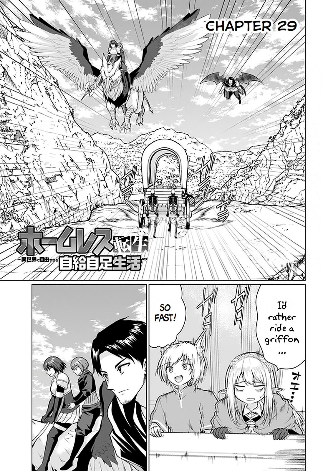 Homeless Tensei: Isekai De Jiyuu Sugiru Majutsu Jisoku Seikatsu Chap 29 - Next Chap 30