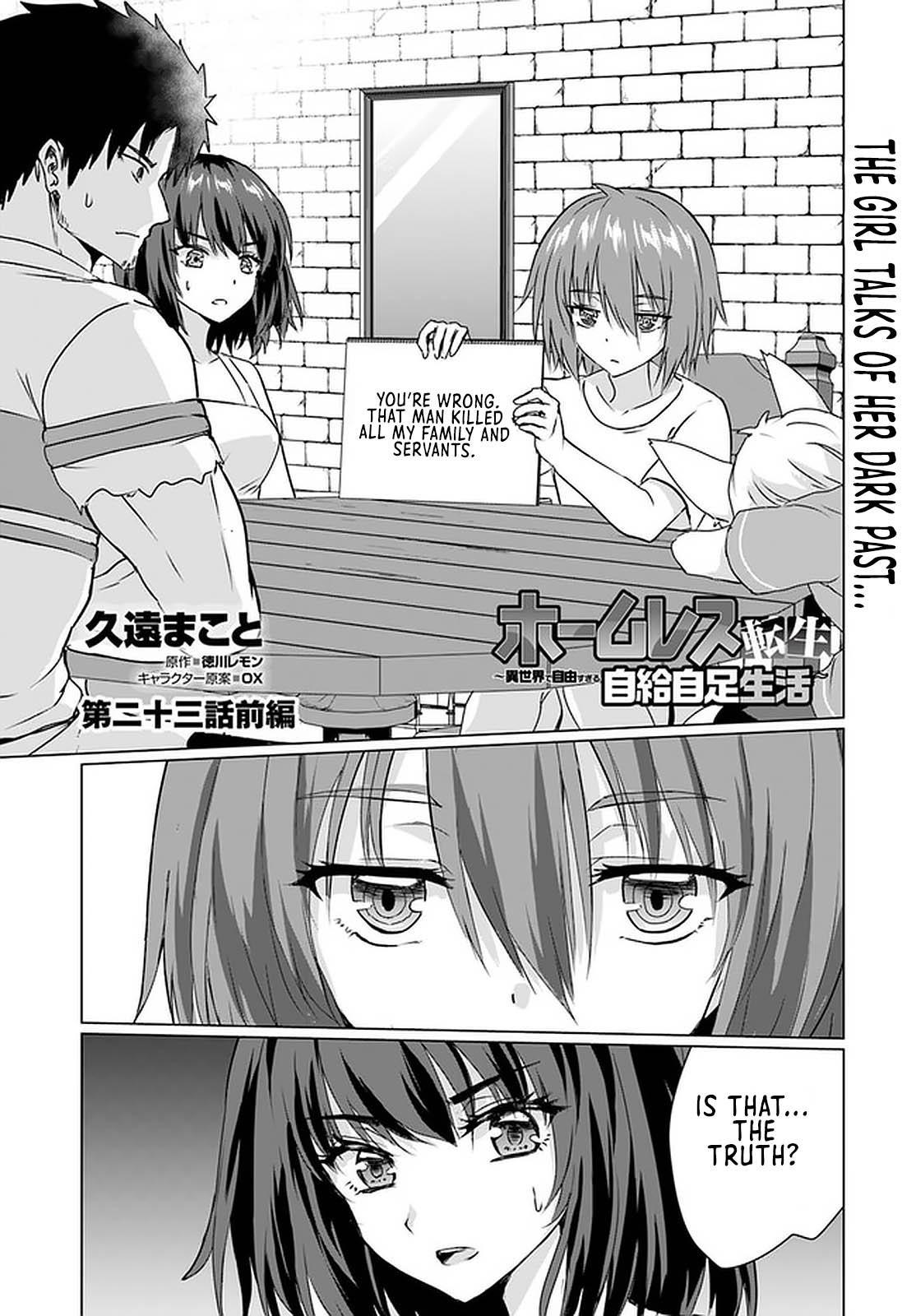 Homeless Tensei: Isekai De Jiyuu Sugiru Majutsu Jisoku Seikatsu Chap 23.1 - Next Chap 24.1