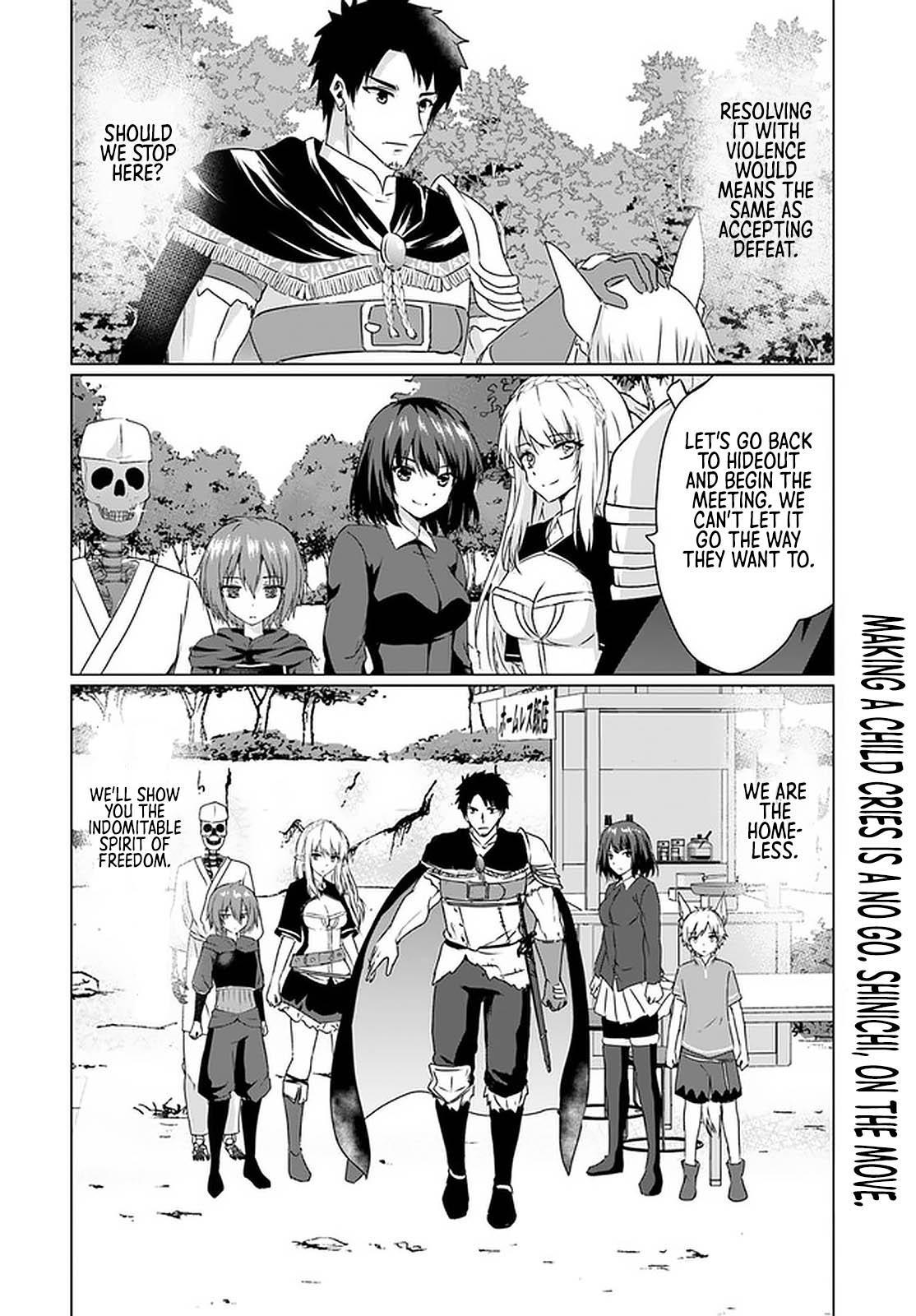 Homeless Tensei: Isekai De Jiyuu Sugiru Majutsu Jisoku Seikatsu Chap 23.2 - Next Chap 24.2