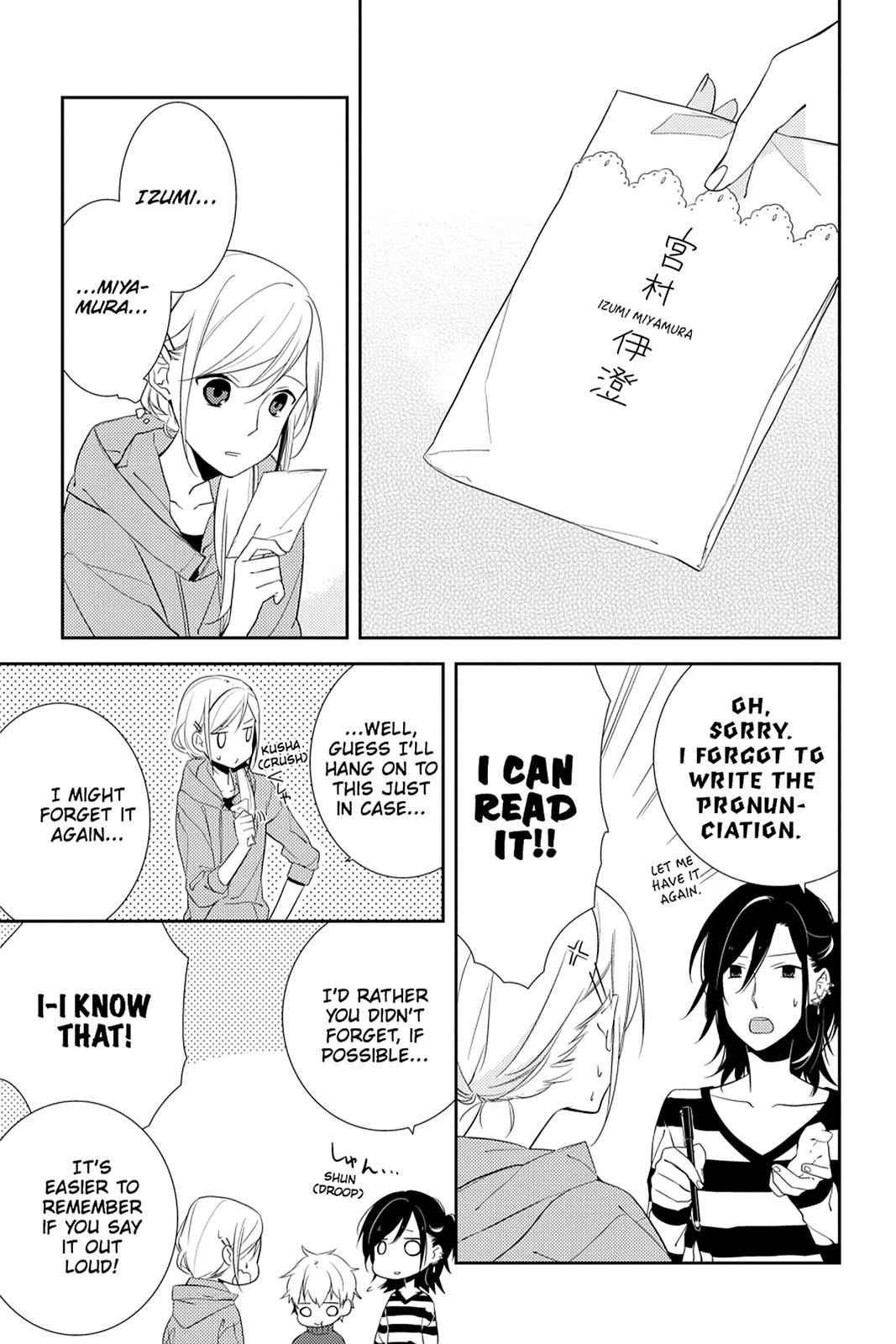 Horimiya Chap 4 - Next Chap 5