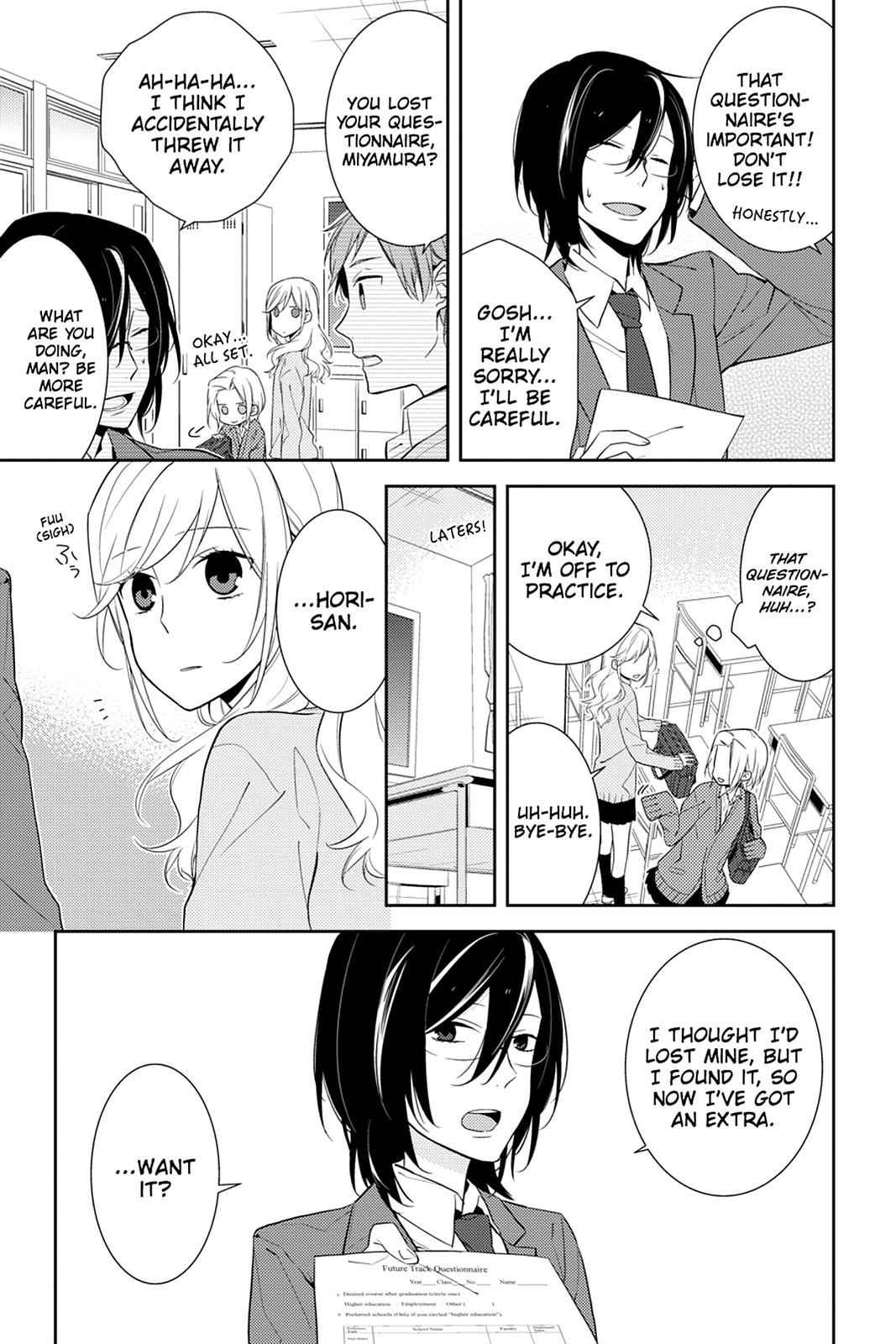 Horimiya Chap 8 - Next Chap 9