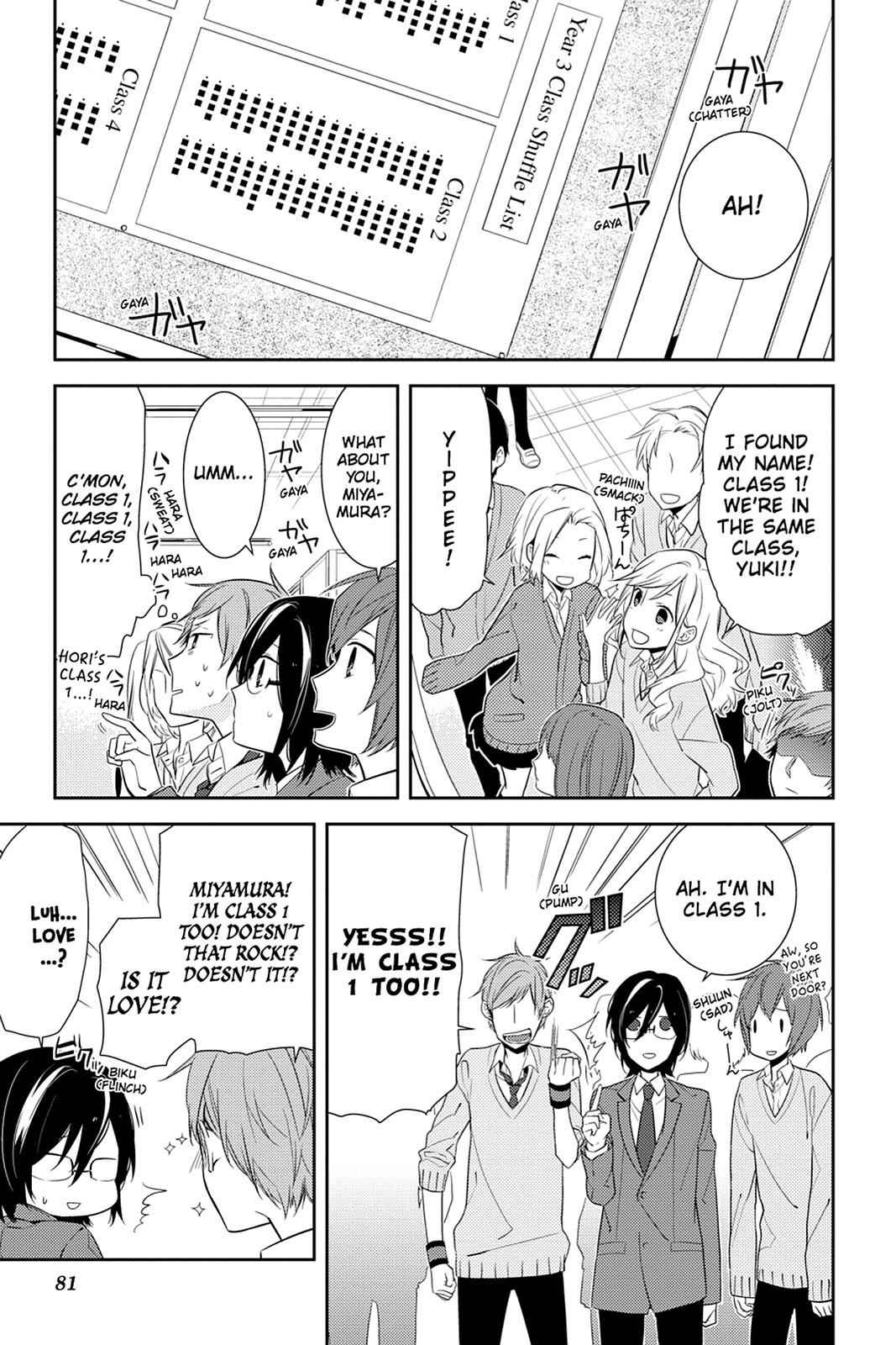 Horimiya Chap 10 - Next Chap 11