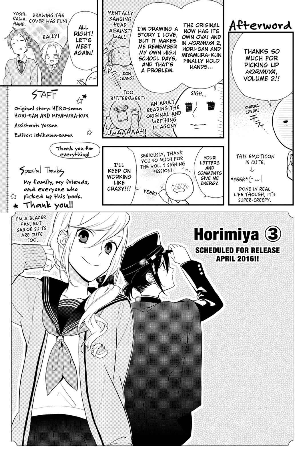 Horimiya Chap 13 - Next Chap 14