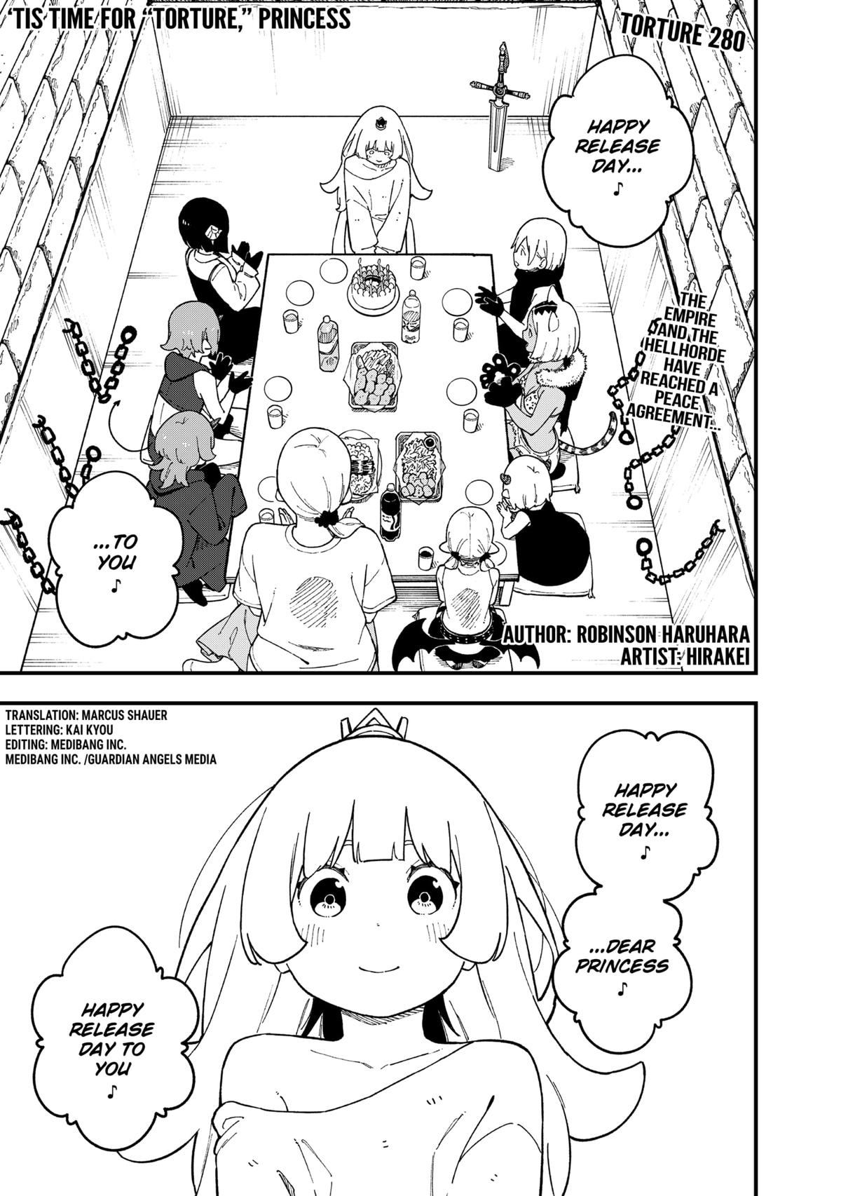 Tis Time for Torture, Princess Chap 280 - Next Chap 281