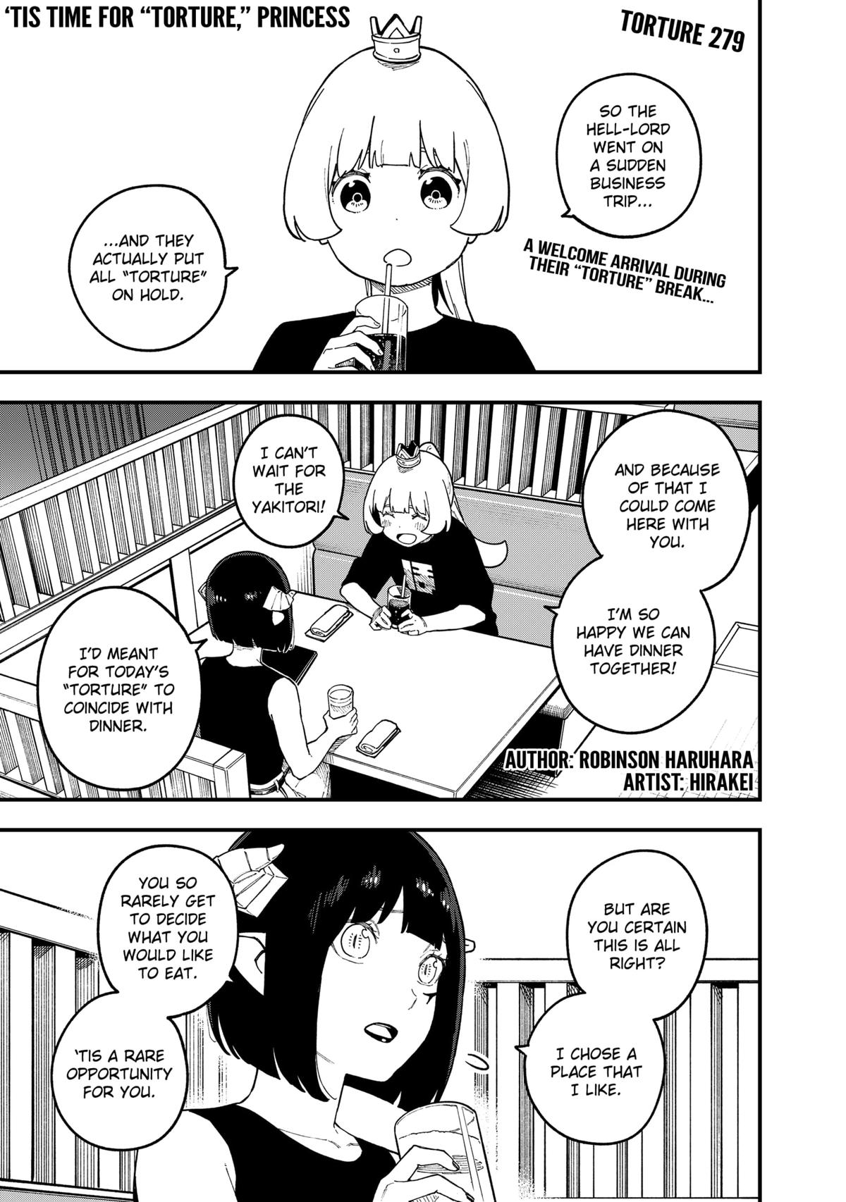 Tis Time for Torture, Princess Chap 279 - Next Chap 280