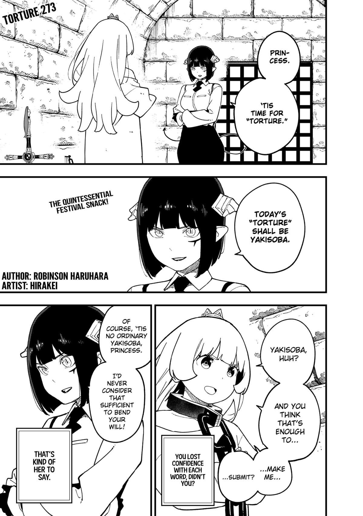 Tis Time for Torture, Princess Chap 273 - Next Chap 274