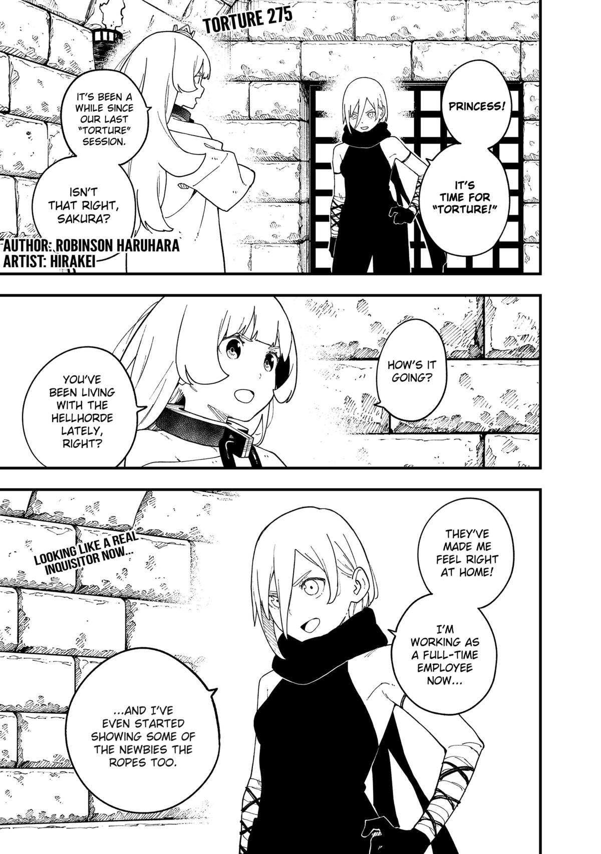 Tis Time for Torture, Princess Chap 275 - Next Chap 276