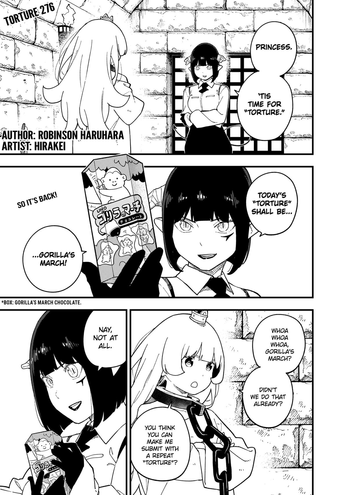 Tis Time for Torture, Princess Chap 276 - Next Chap 277