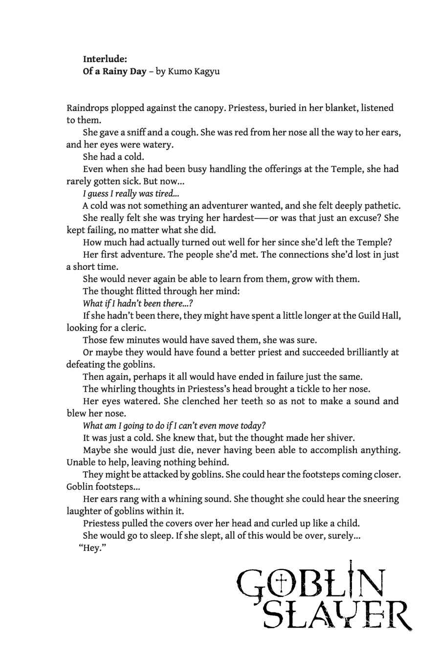 Goblin Slayer Chap 4 - Next Chap 5