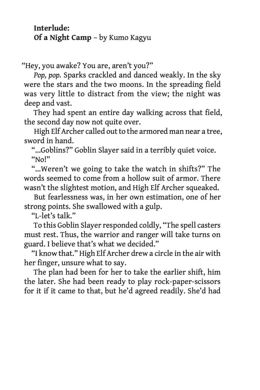 Goblin Slayer Chap 9 - Next Chap 10