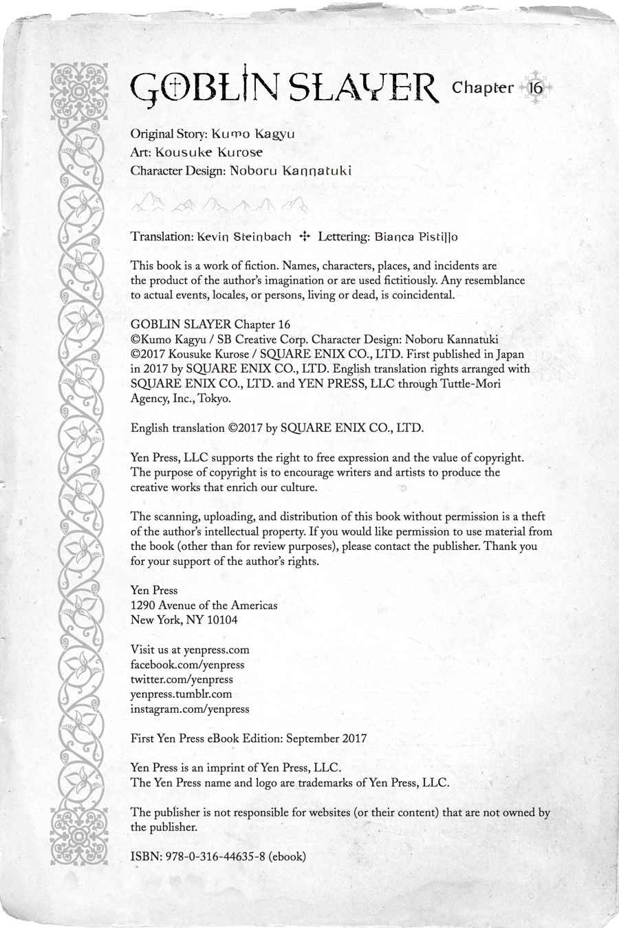 Goblin Slayer Chap 16 - Next Chap 17