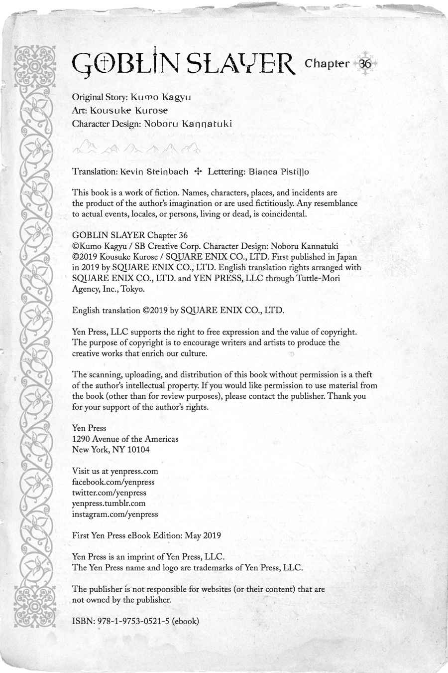 Goblin Slayer Chap 36 - Next Chap 37