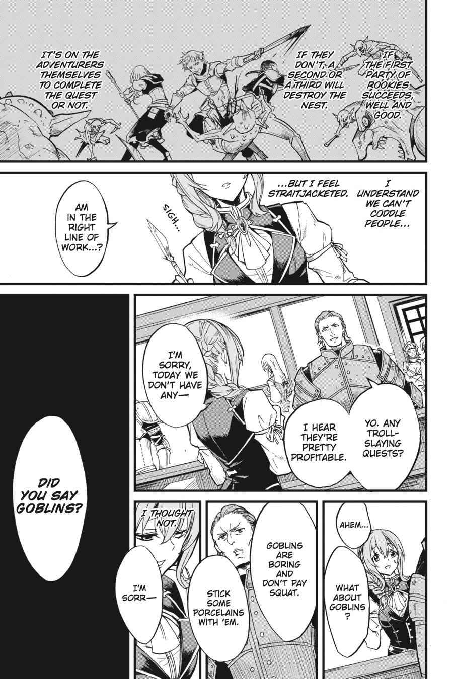 Goblin Slayer Side Story: Year One Chap 7 - Next Chap 8