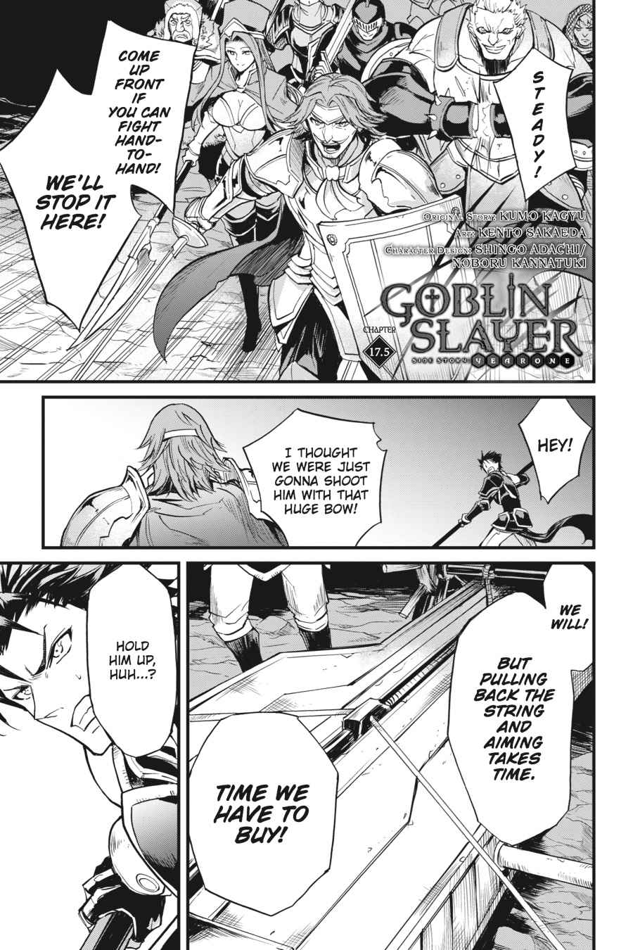 Goblin Slayer Side Story: Year One Chap 17.5 - Next Chap 18.5