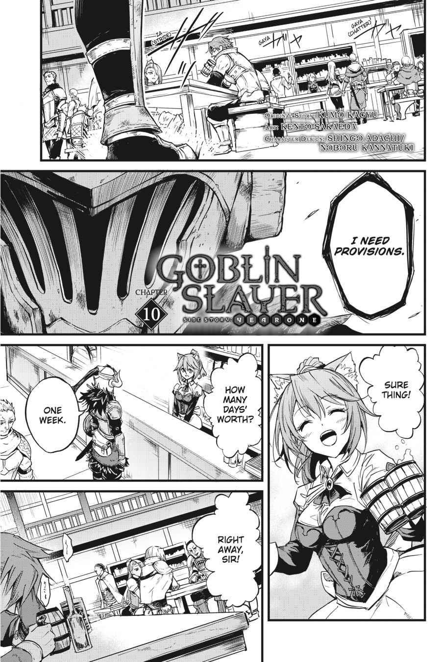 Goblin Slayer Side Story: Year One Chap 10 - Next Chap 11