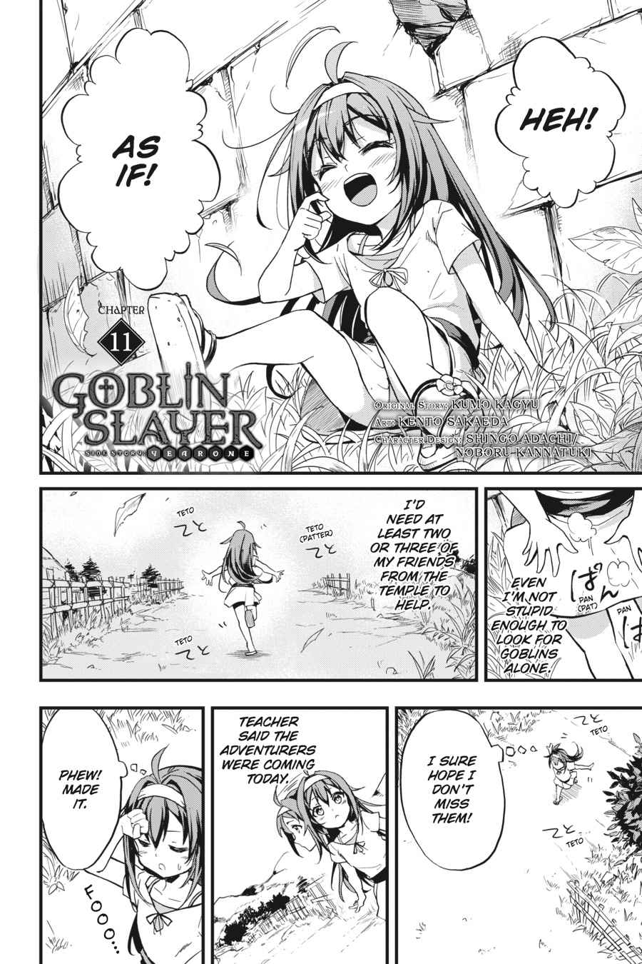 Goblin Slayer Side Story: Year One Chap 11 - Next Chap 12