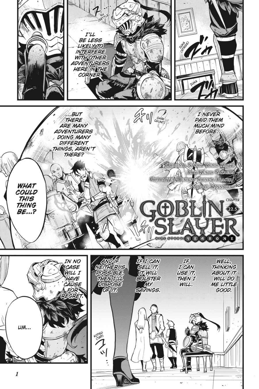 Goblin Slayer Side Story: Year One Chap 22.5 - Next Chap 23.5