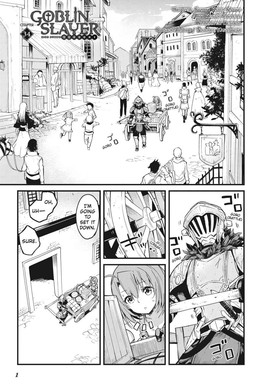Goblin Slayer Side Story: Year One Chap 34 - Next Chap 35
