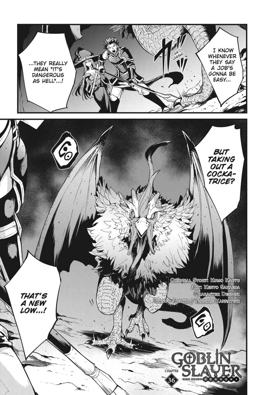Goblin Slayer Side Story: Year One Chap 36 - Next Chap 37