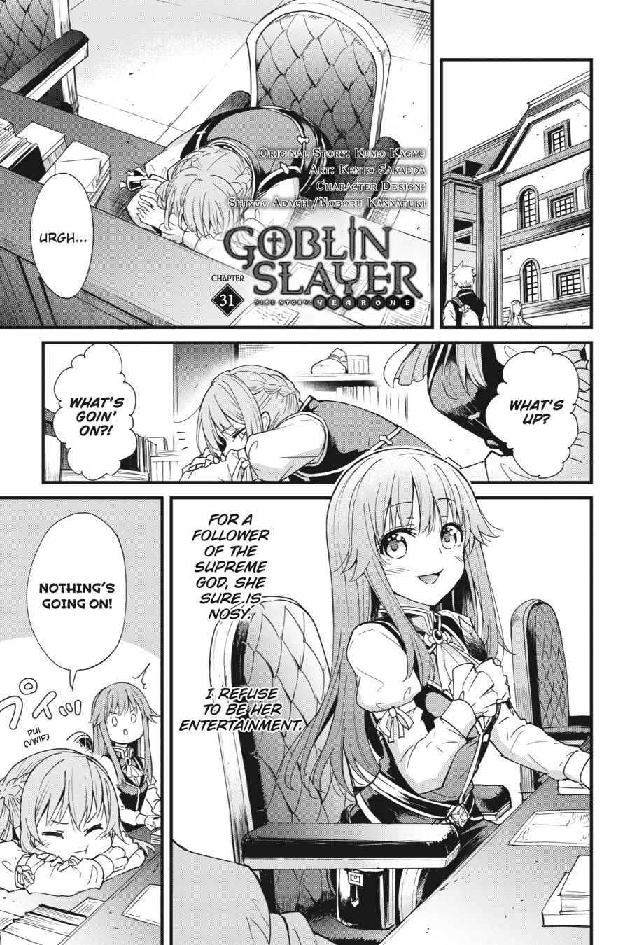 Goblin Slayer Side Story: Year One Chap 31 - Next Chap 32