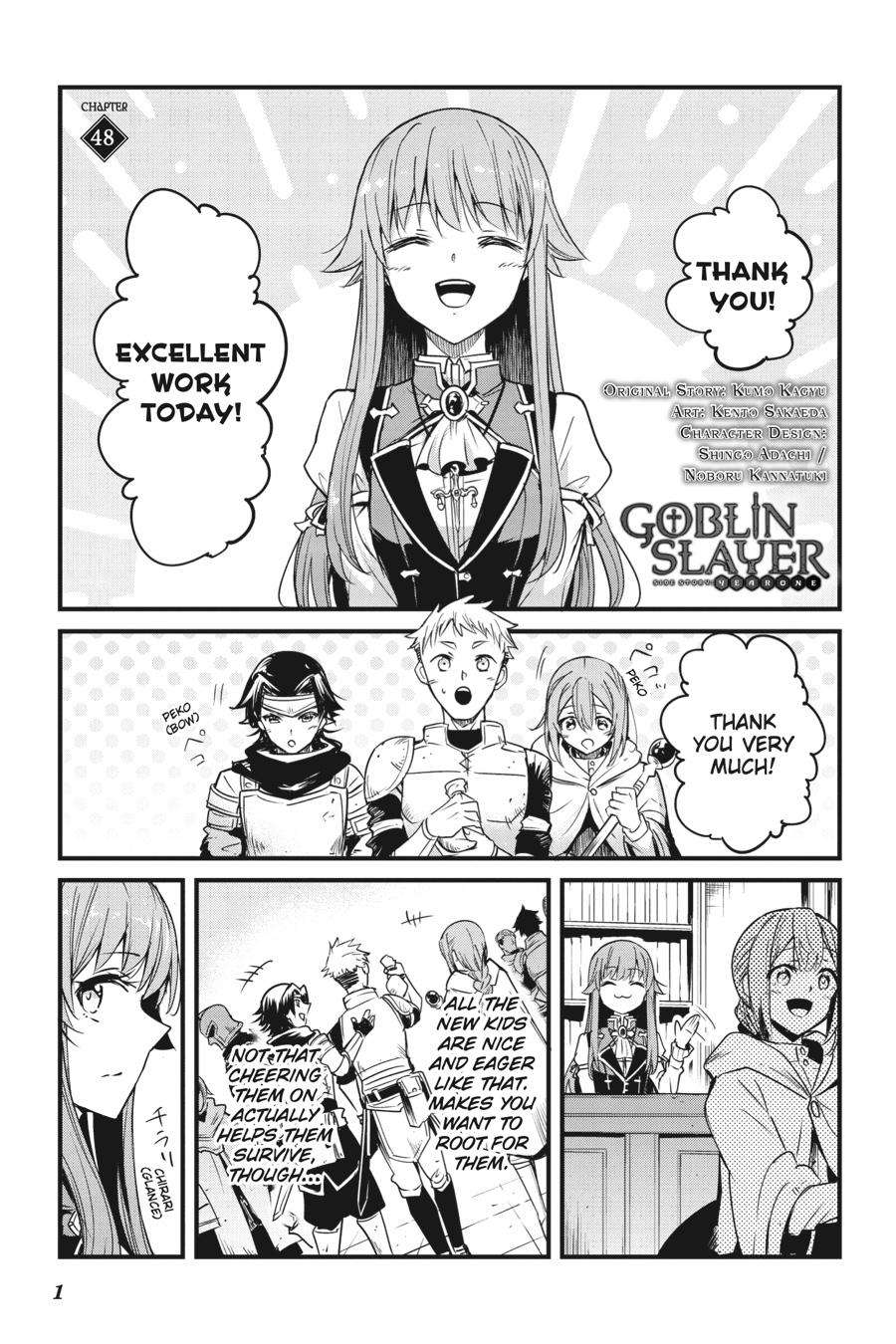 Goblin Slayer Side Story: Year One Chap 48 - Next Chap 49