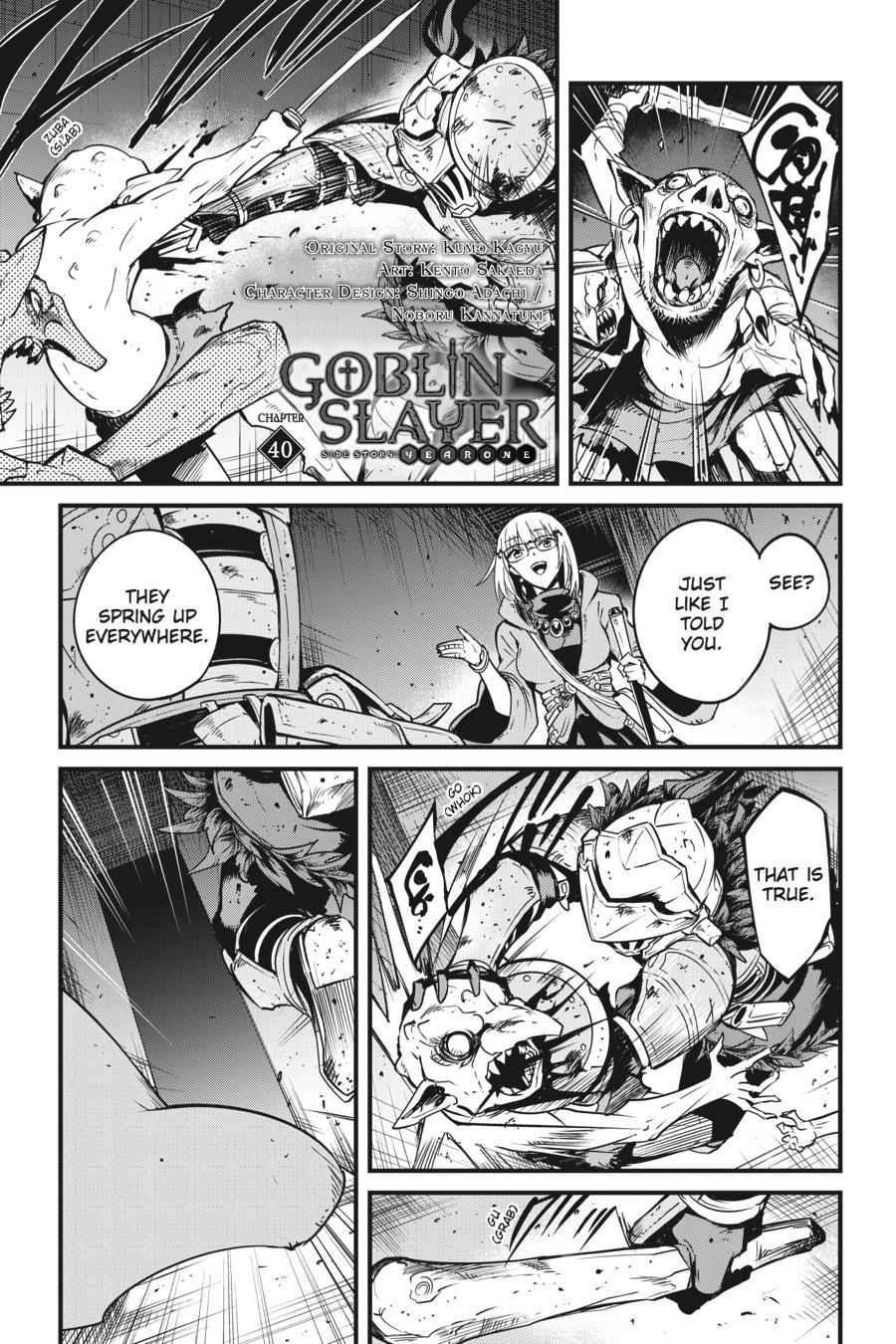 Goblin Slayer Side Story: Year One Chap 40 - Next Chap 41