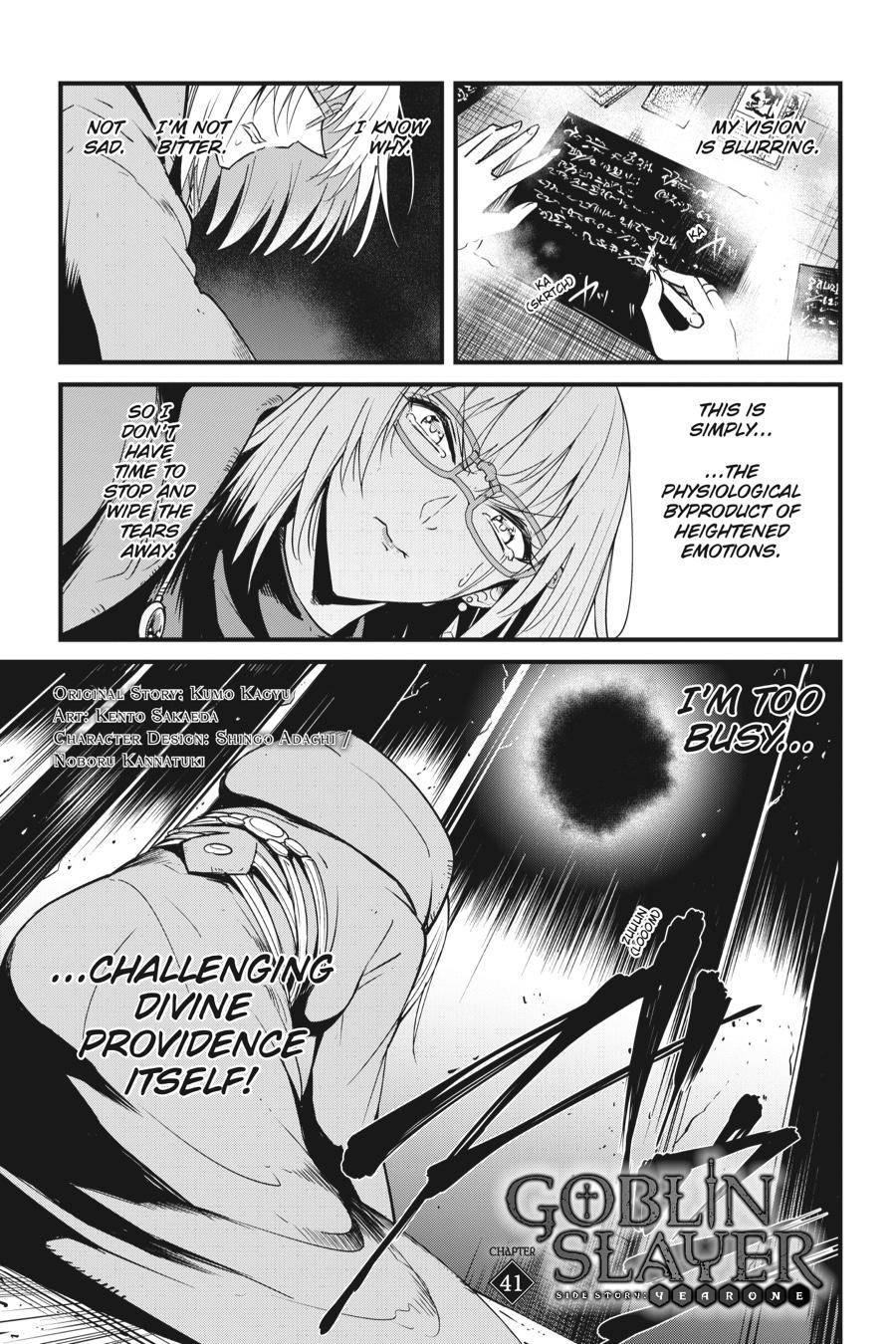 Goblin Slayer Side Story: Year One Chap 41 - Next Chap 42