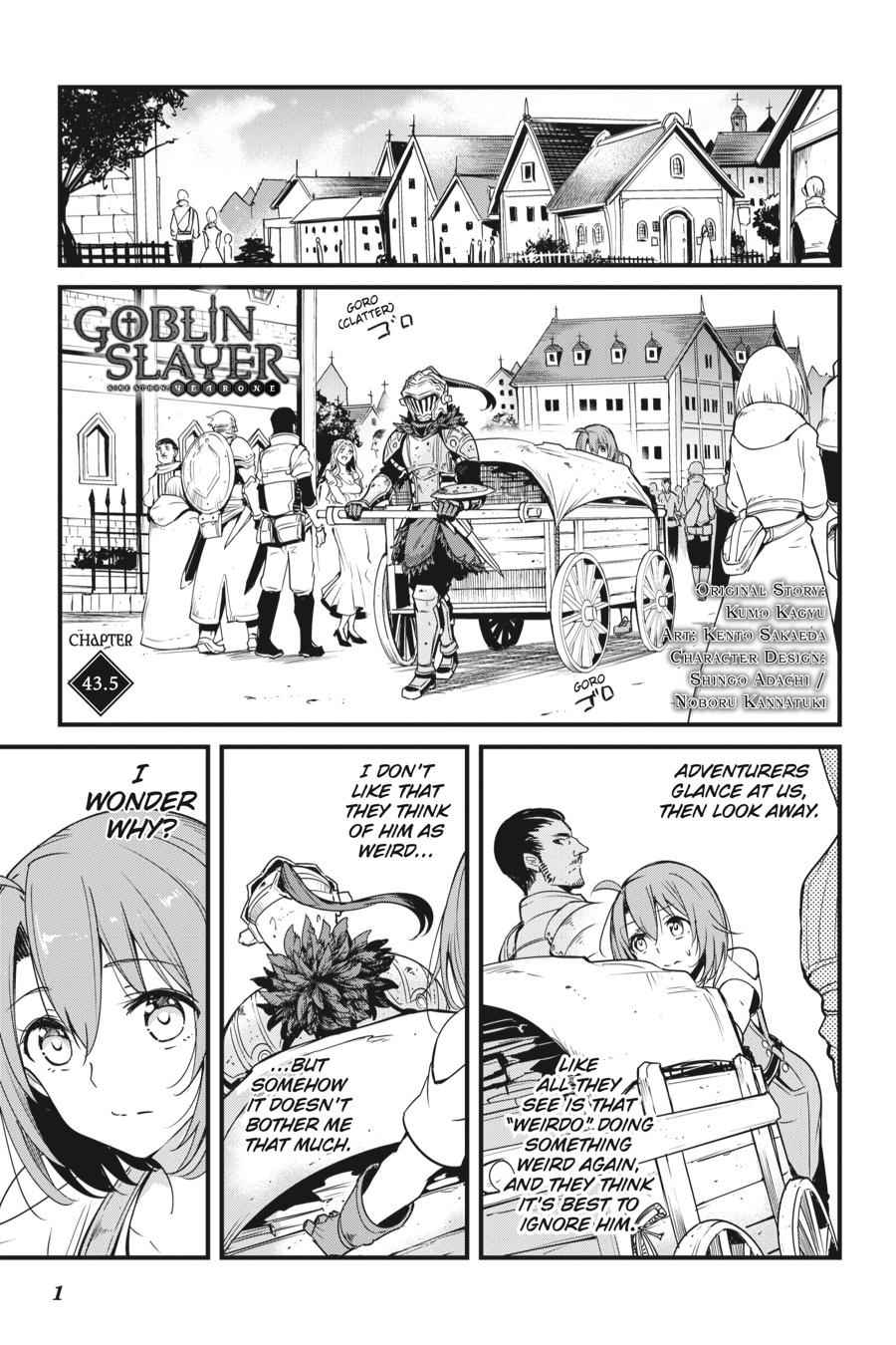 Goblin Slayer Side Story: Year One Chap 43.5 - Next Chap 44.5