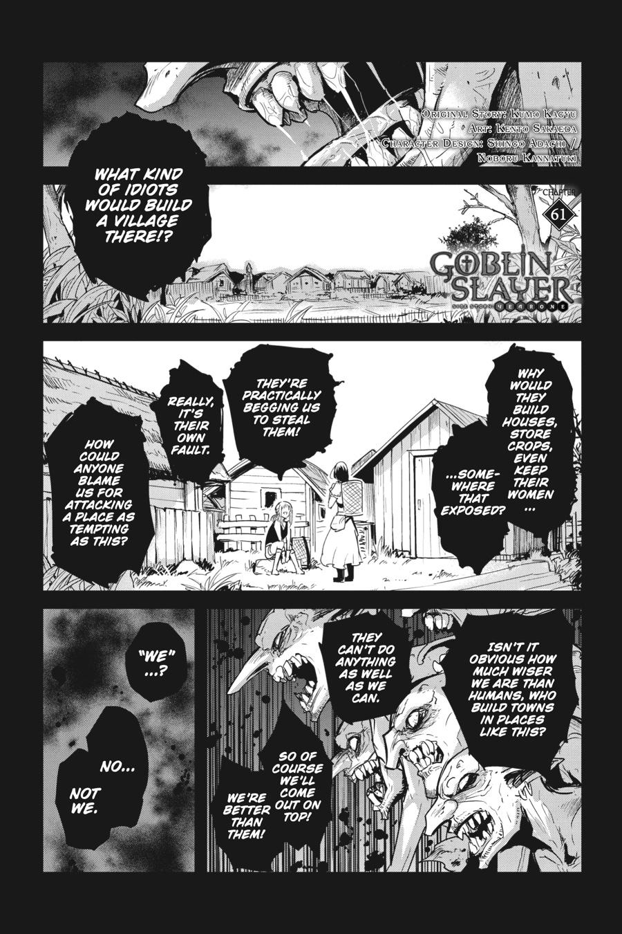 Goblin Slayer Side Story: Year One Chap 61 - Next Chap 62