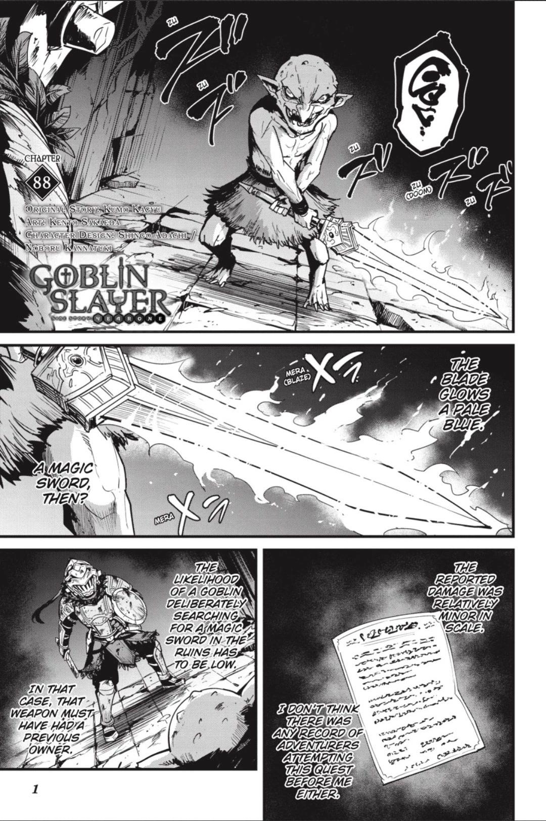 Goblin Slayer Side Story: Year One Chap 88 - Next Chap 89
