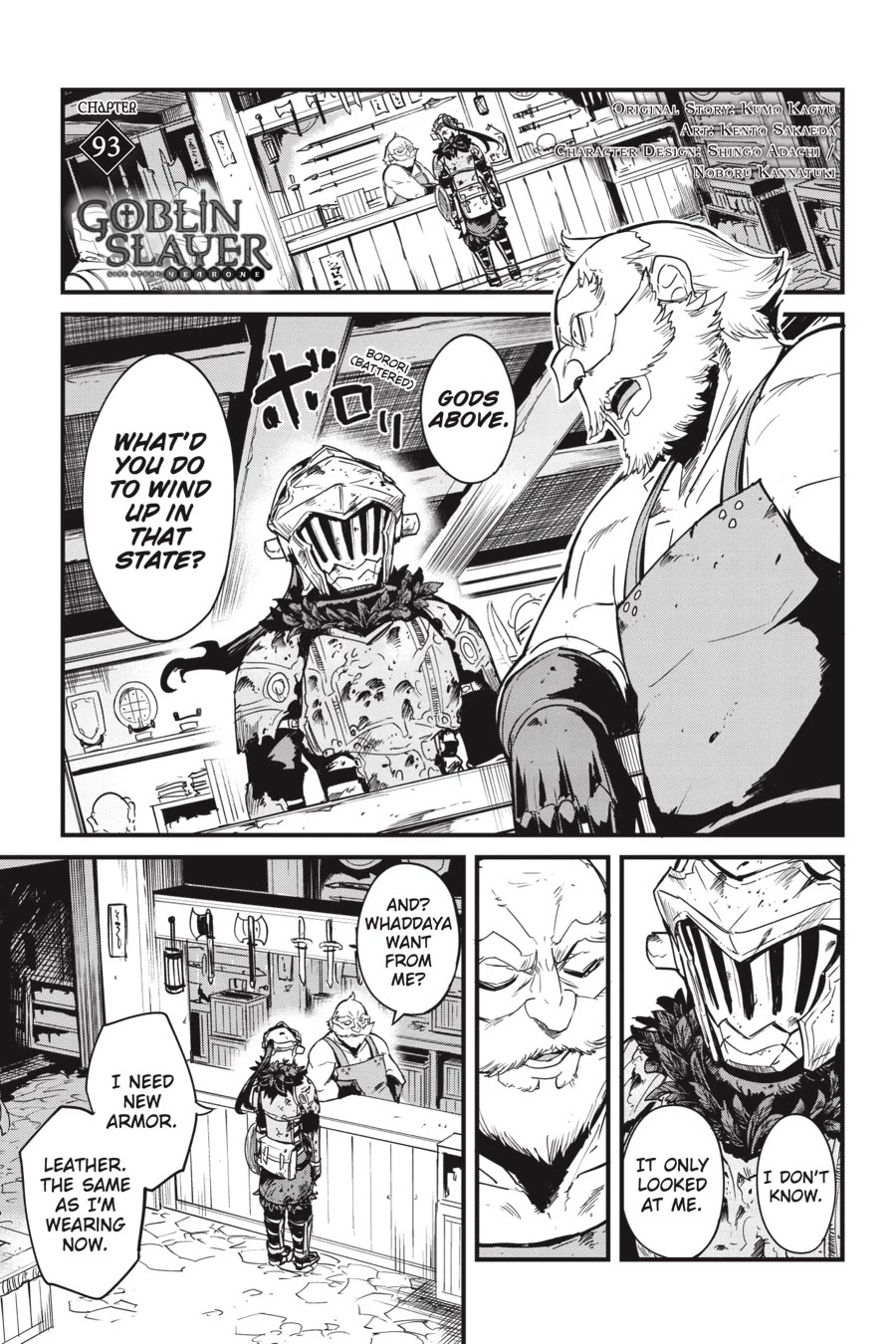 Goblin Slayer Side Story: Year One Chap 93 - Next Chap 94