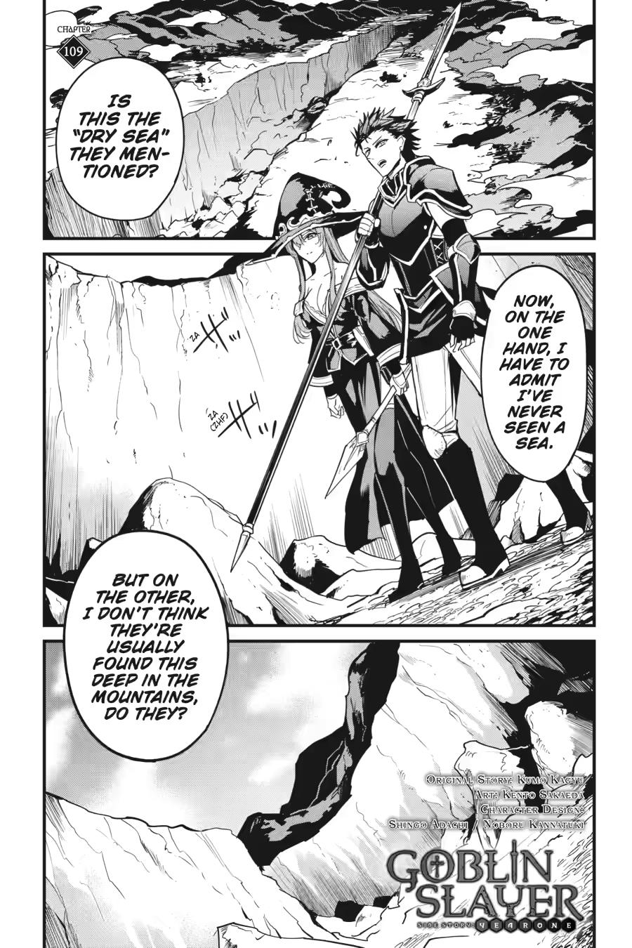 Goblin Slayer Side Story: Year One Chap 109 - Next Chap 110