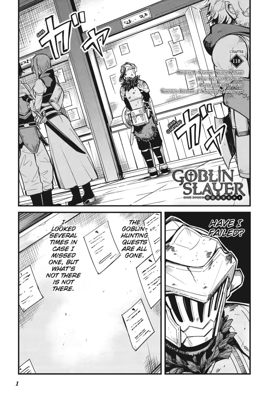 Goblin Slayer Side Story: Year One Chap 118 - Next Chap 119