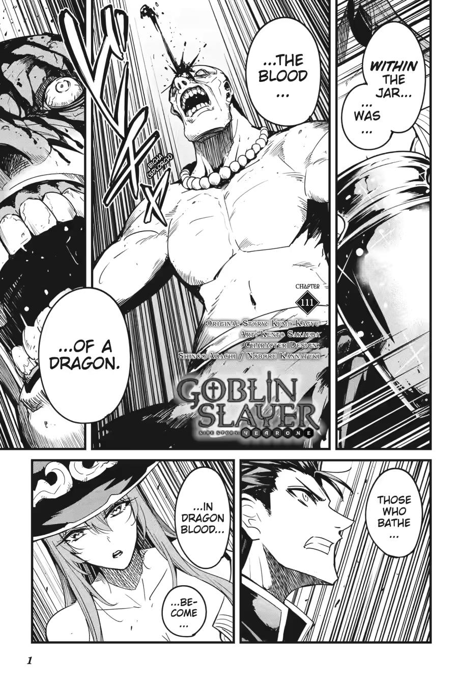 Goblin Slayer Side Story: Year One Chap 111 - Next Chap 112