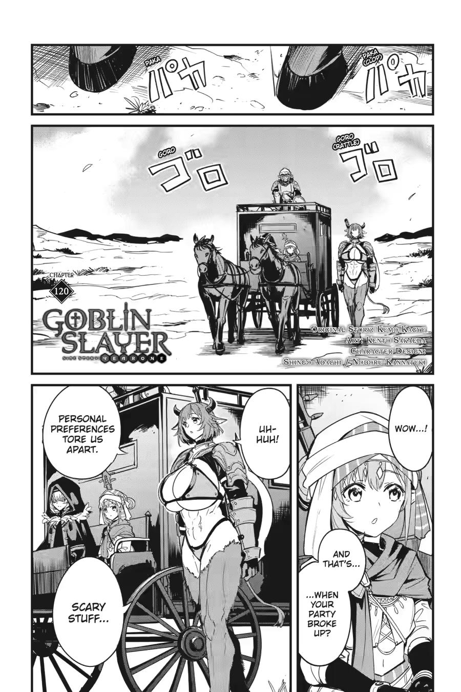 Goblin Slayer Side Story: Year One Chap 120 - Next Chap 121