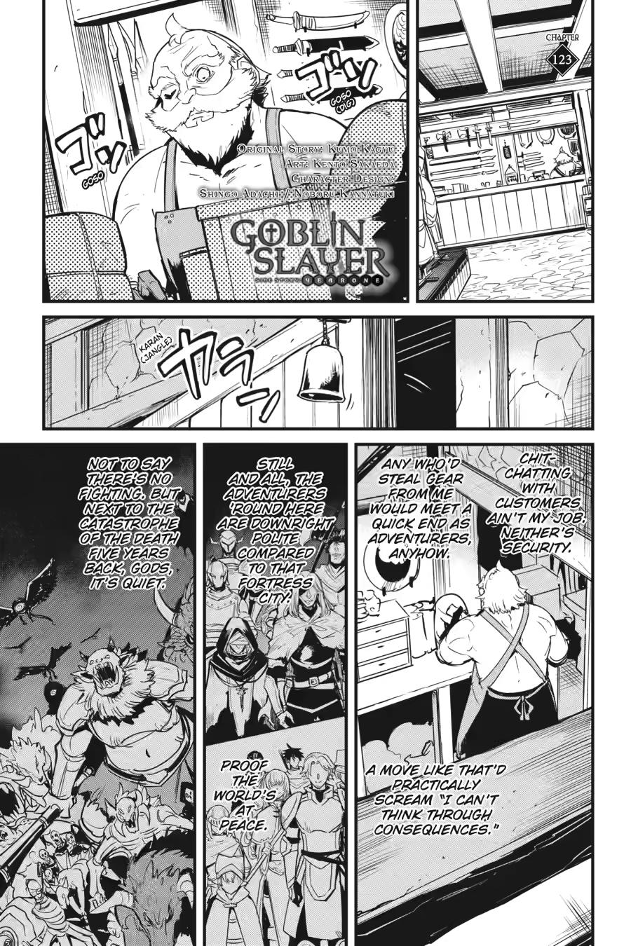 Goblin Slayer Side Story: Year One Chap 123 - Next Chap 124