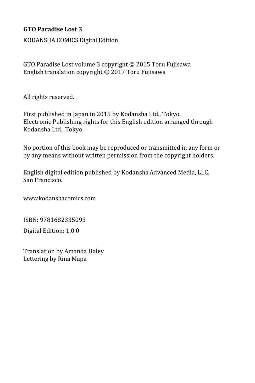 GTO - Paradise Lost Chap 25 - Next Chap 26