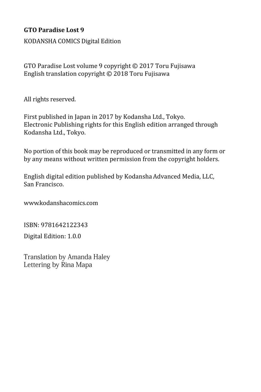 GTO - Paradise Lost Chap 79 - Next Chap 80