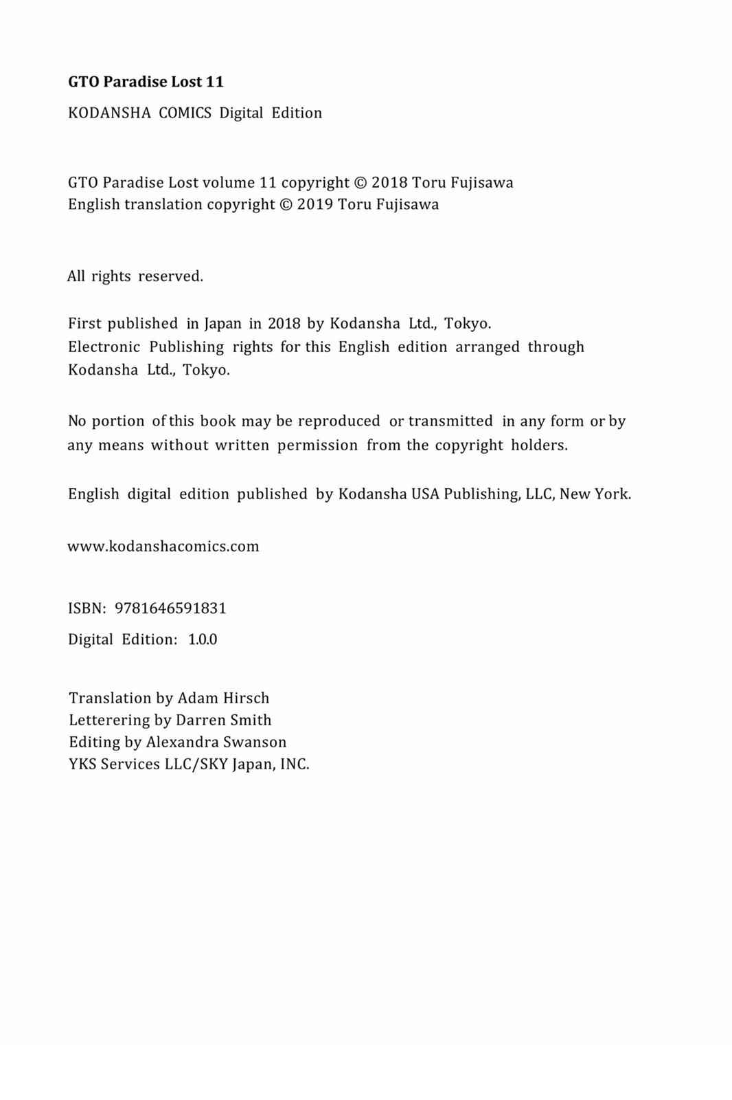 GTO - Paradise Lost Chap 97 - Next Chap 98