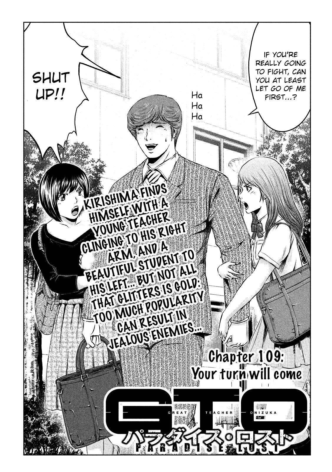 GTO - Paradise Lost Chap 109 - Next Chap 110