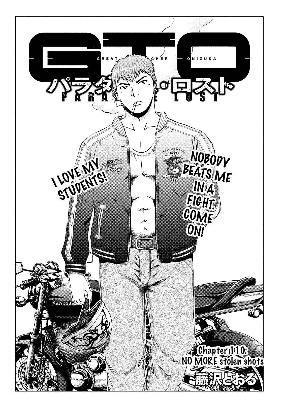 GTO - Paradise Lost Chap 110 - Next Chap 111