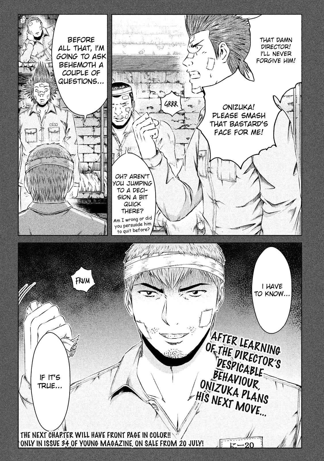 GTO - Paradise Lost Chap 124 - Next Chap 125