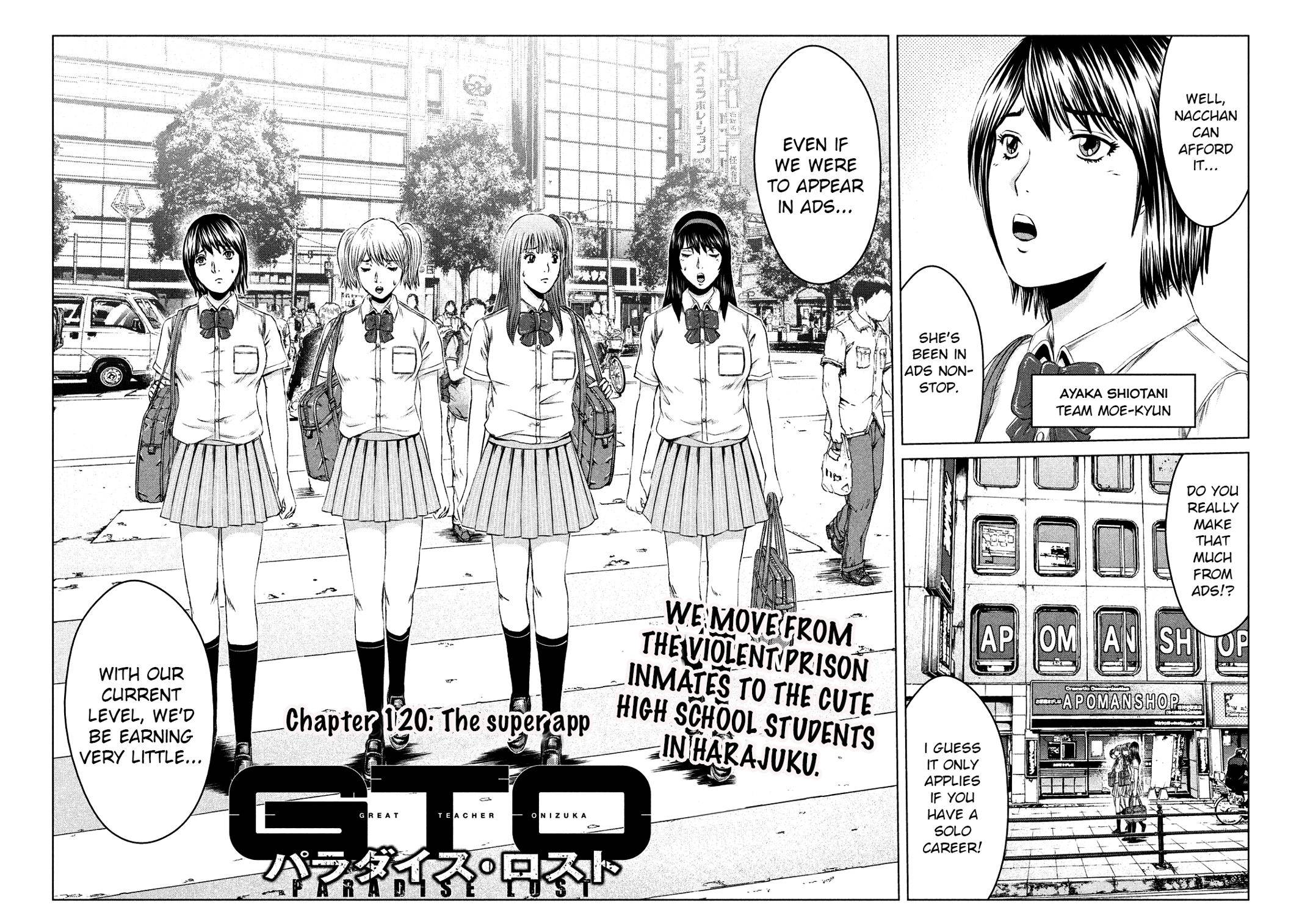GTO - Paradise Lost Chap 120 - Next Chap 121